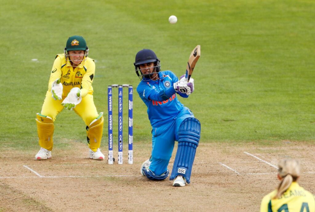 Smriti Mandhan Create High score in 50 Balls